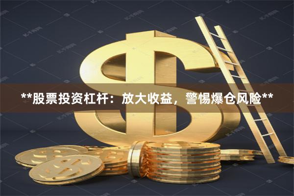 **股票投资杠杆：放大收益，警惕爆仓风险**